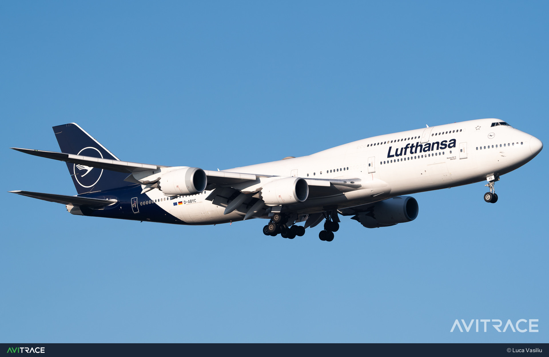 D-ABYC, Boeing 747-830, photographed by Luca Vasiliu