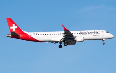 HB-JVZ, Embraer ERJ-190-200LR, photographed by Luca Vasiliu