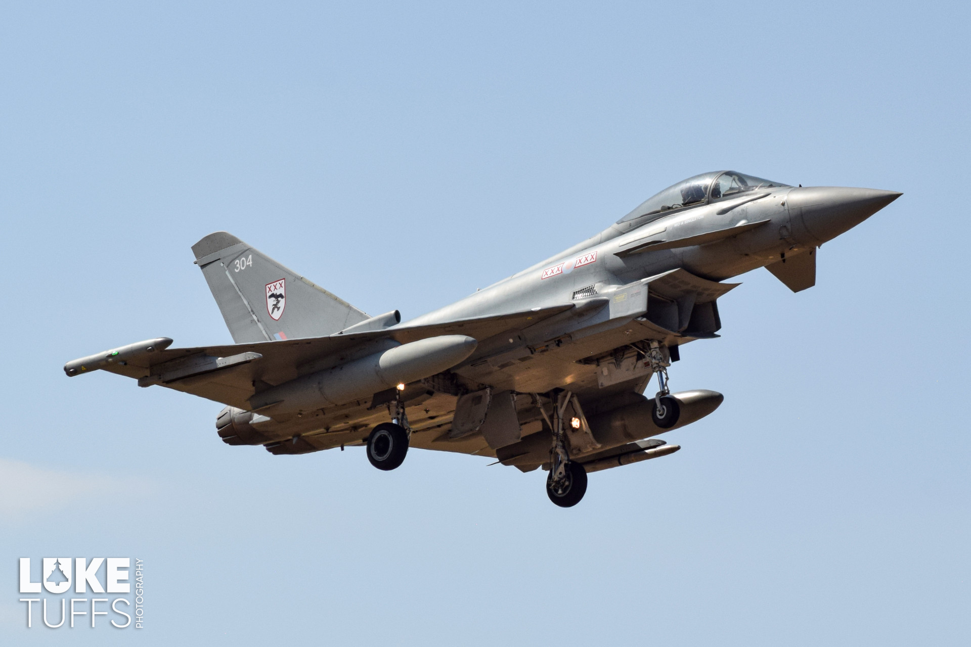ZK304, Typhoon FGR4, photographed by Luke Tuffs