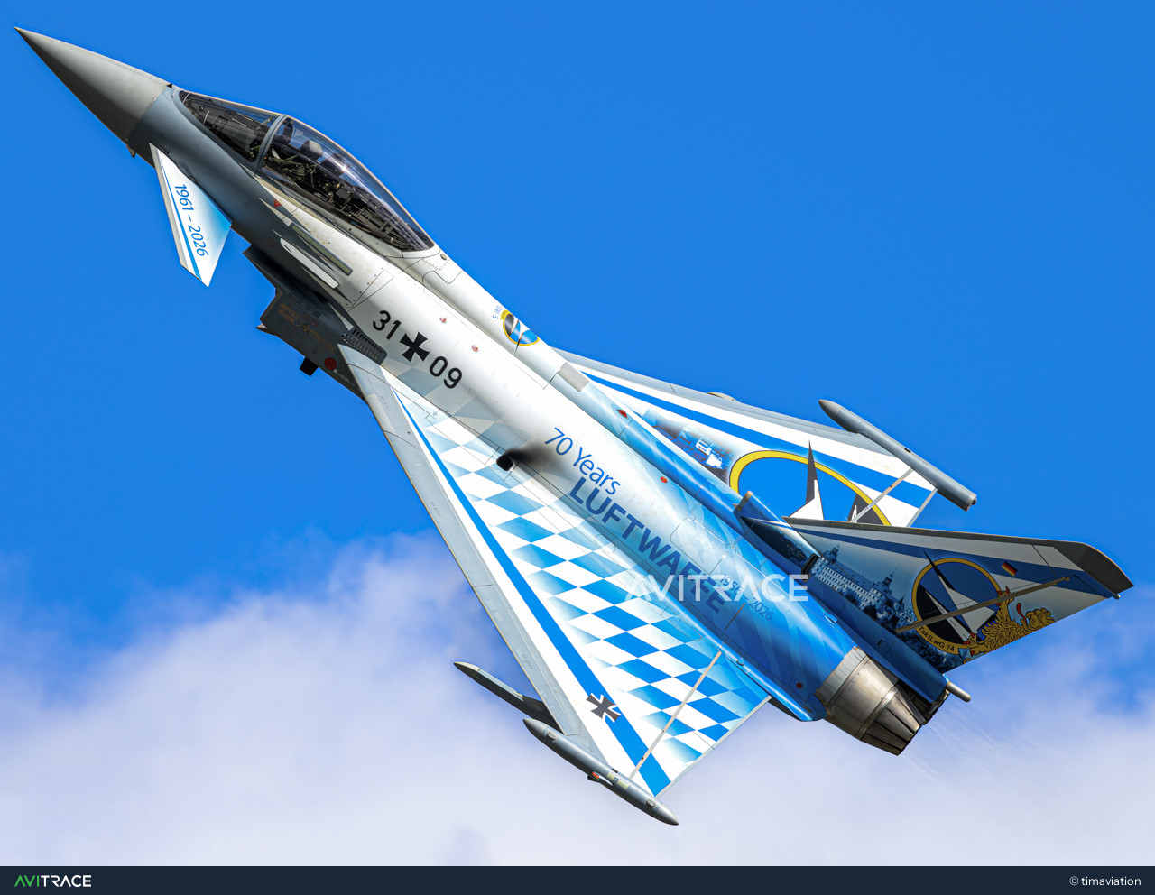 31-09, Eurofighter Typhoon EF2000, photographed by timaviation