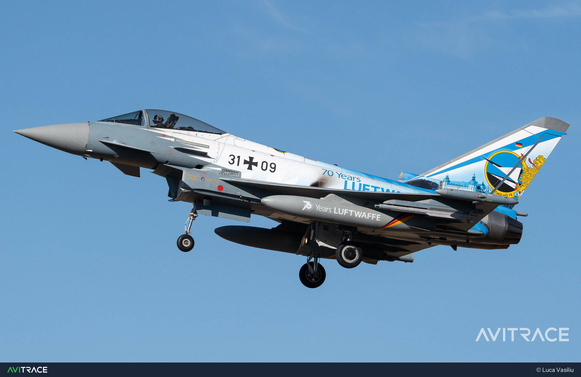 31+09, Eurofighter Typhoon EF2000, photographed by Luca Vasiliu
