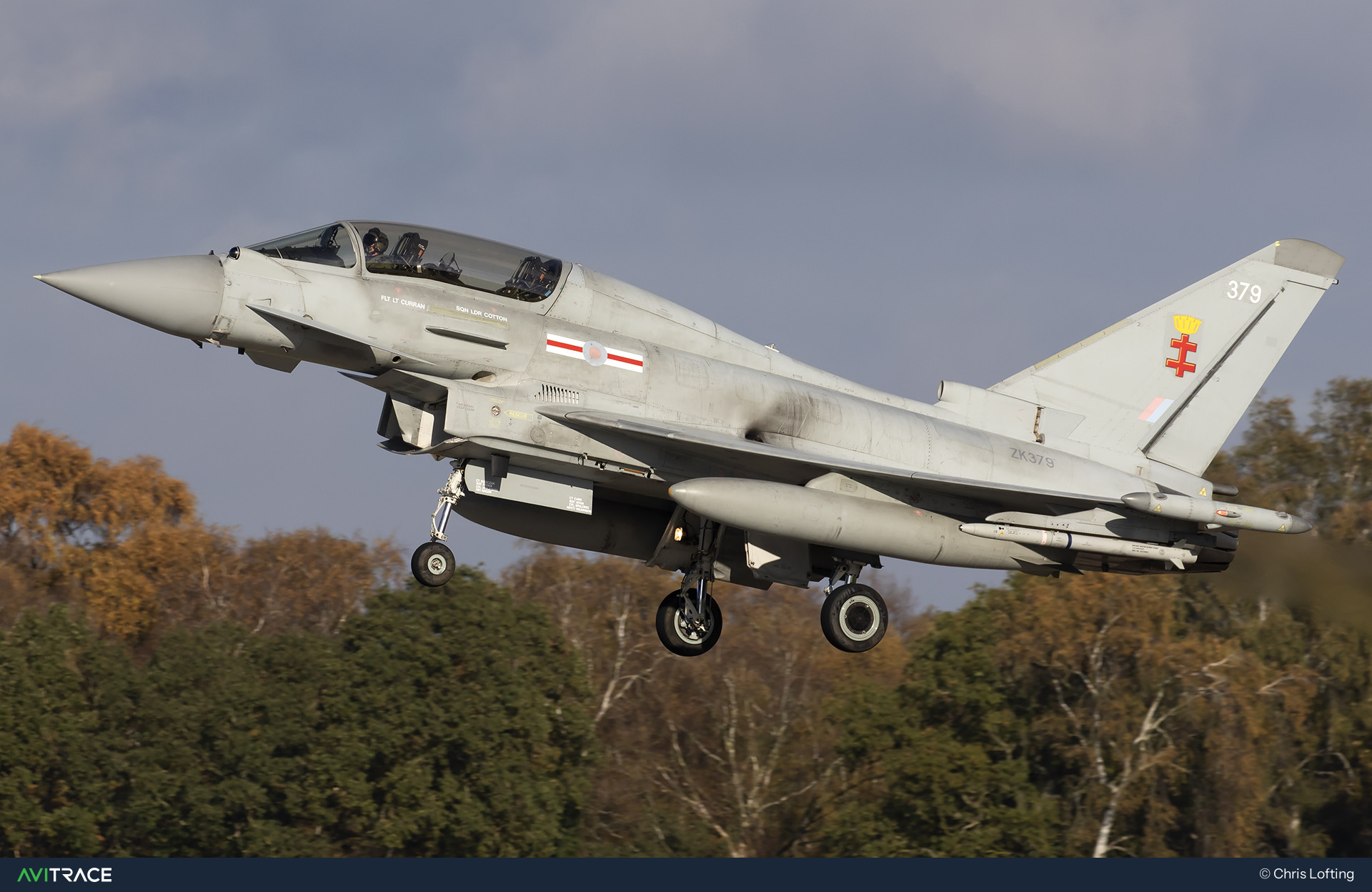 ZK379, Eurofighter Typhoon T3, photographed by Chris Lofting