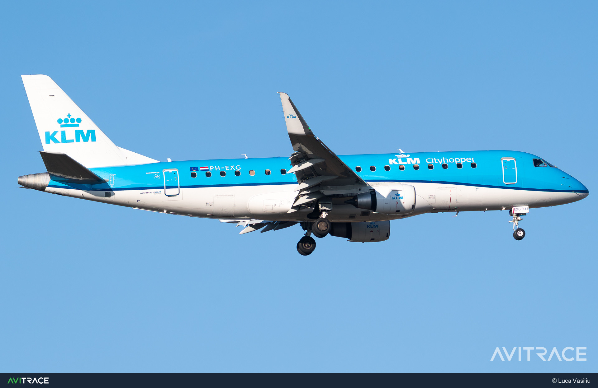 PH-EXG, Embraer ERJ-170-200STD, photographed by Luca Vasiliu