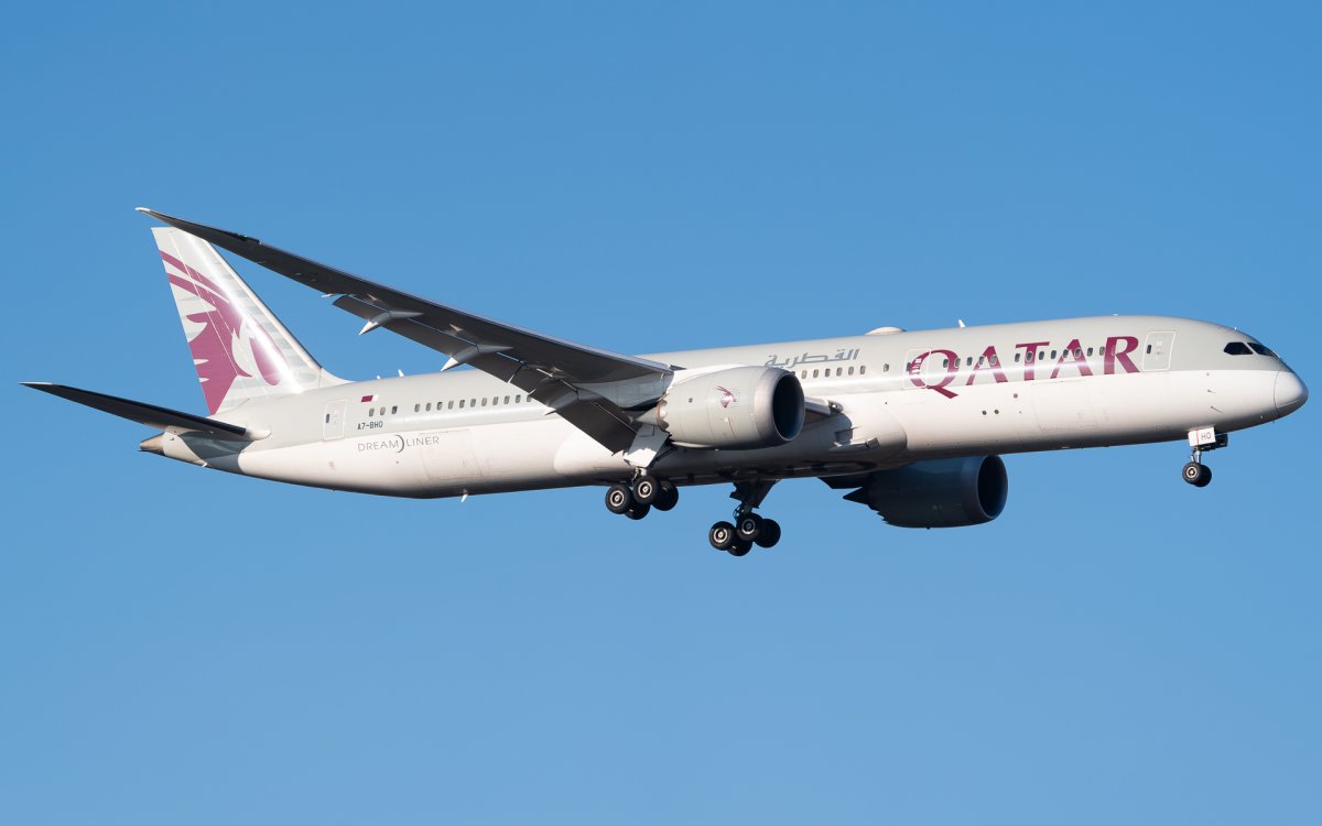A7-BHO, Boeing 787-9 Dreamliner, photographed by Luca Vasiliu