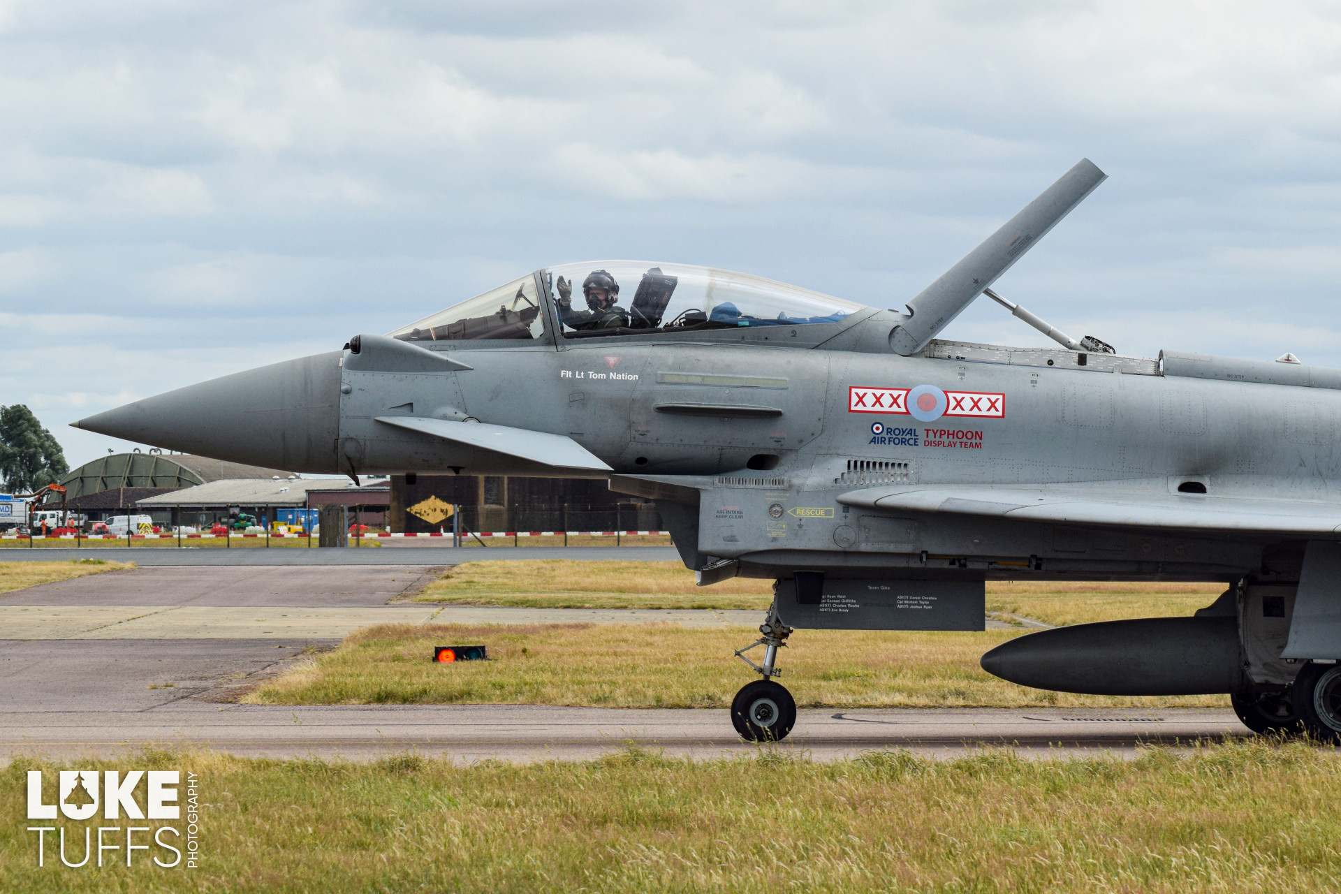 ZK317, Typhoon FGR4, photographed by Luke Tuffs