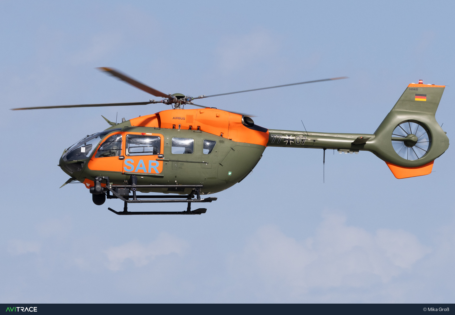 77-07, Airbus Helicopters H145 LUH SAR, photographed by Mika Groß