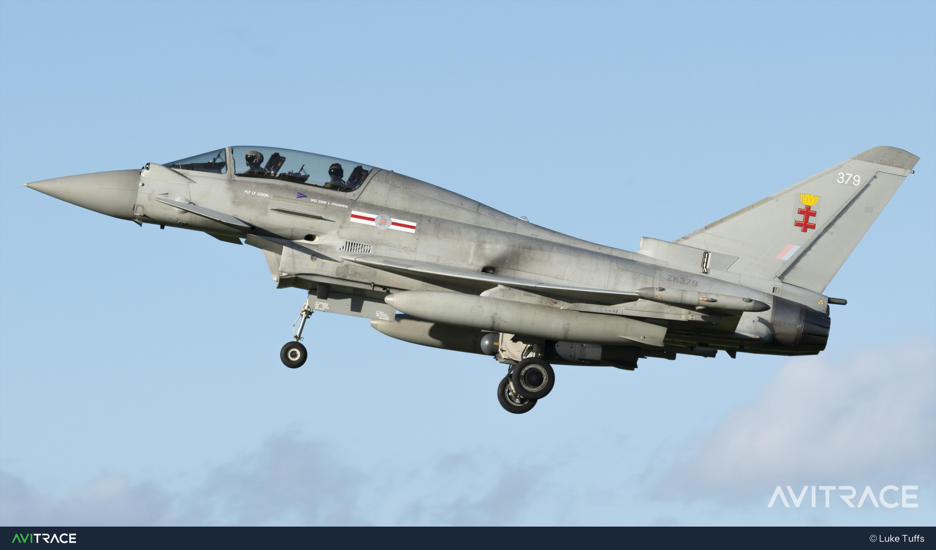 ZK379, Eurofighter Typhoon T3, photographed by Luke Tuffs