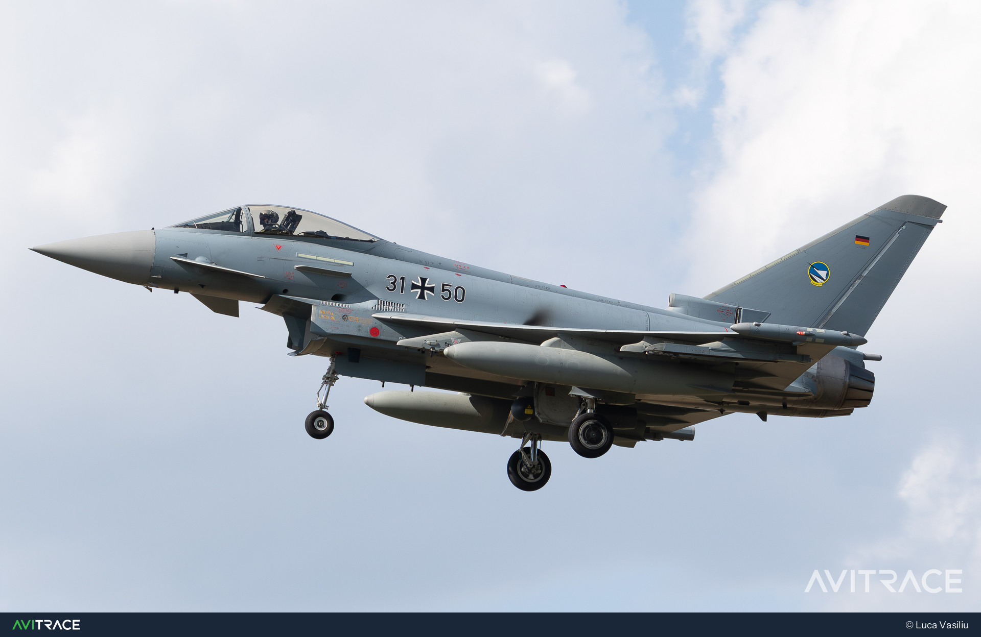 31+50, Eurofighter Typhoon EF2000, photographed by Luca Vasiliu