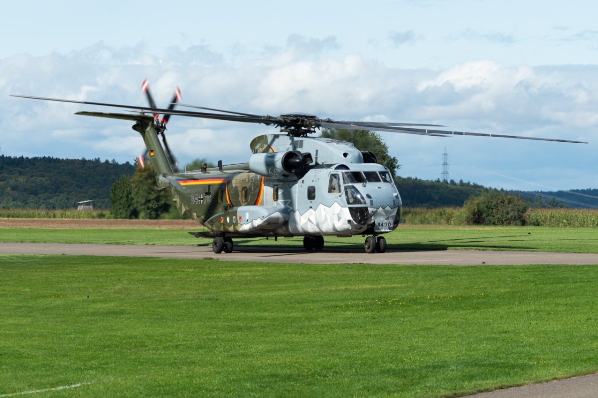 84+70, Sikorsky CH-53G, photographed by Peter