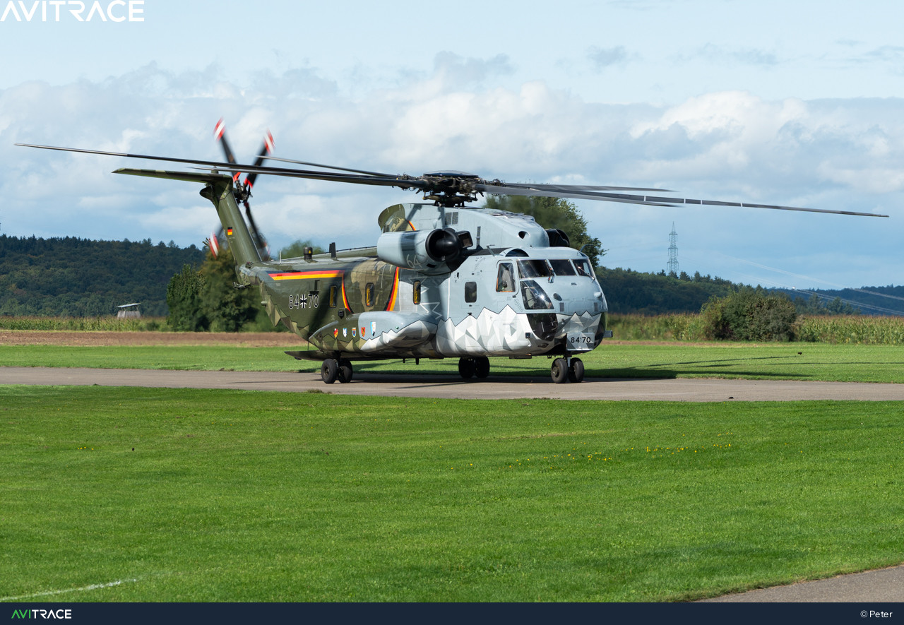 84+70, Sikorsky CH-53G, photographed by Peter