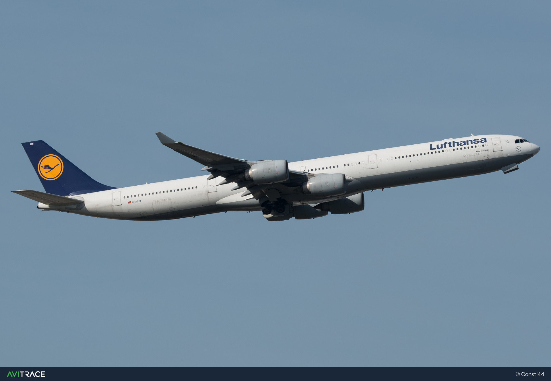 D-AIHW, Airbus A340-642, photographed by Consti44