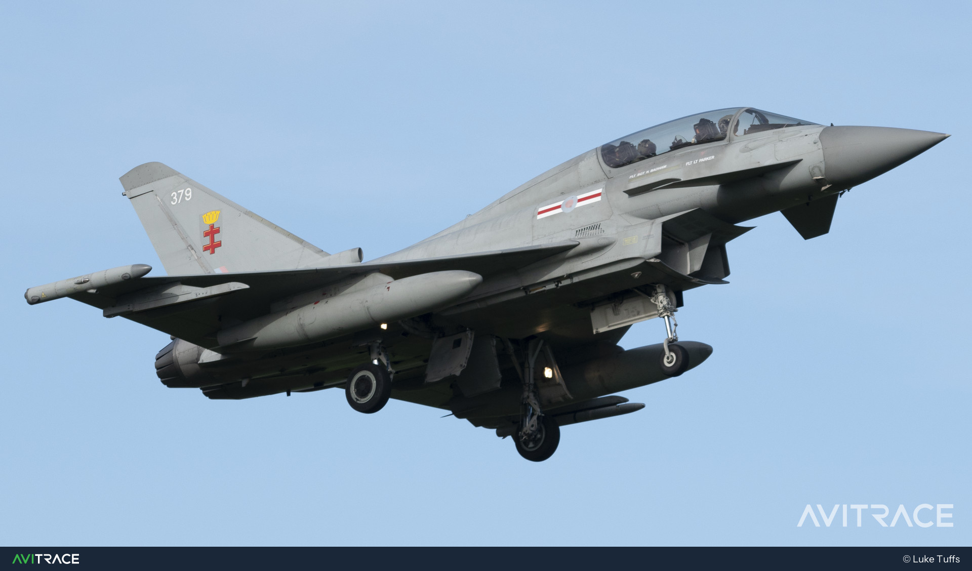 ZK379, Eurofighter Typhoon T3, photographed by Luke Tuffs