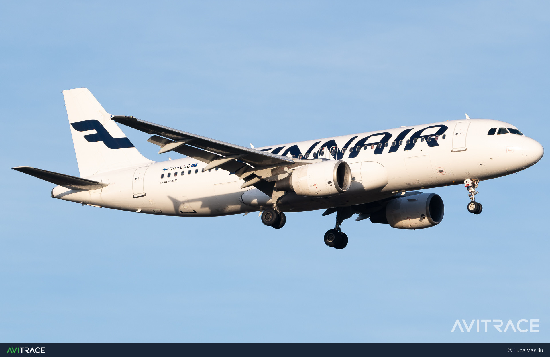 OH-LXC, Airbus A320-214, photographed by Luca Vasiliu