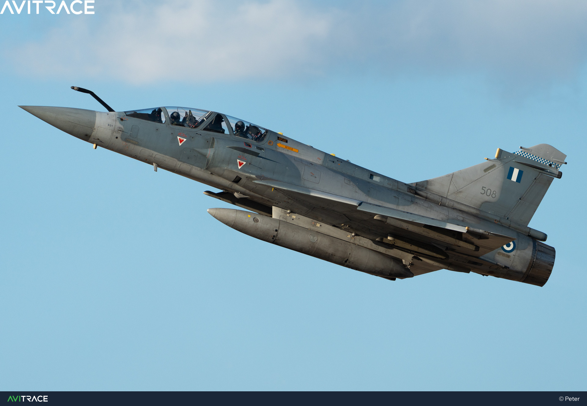 508, Dassault Mirage 2000-5BG, photographed by Peter
