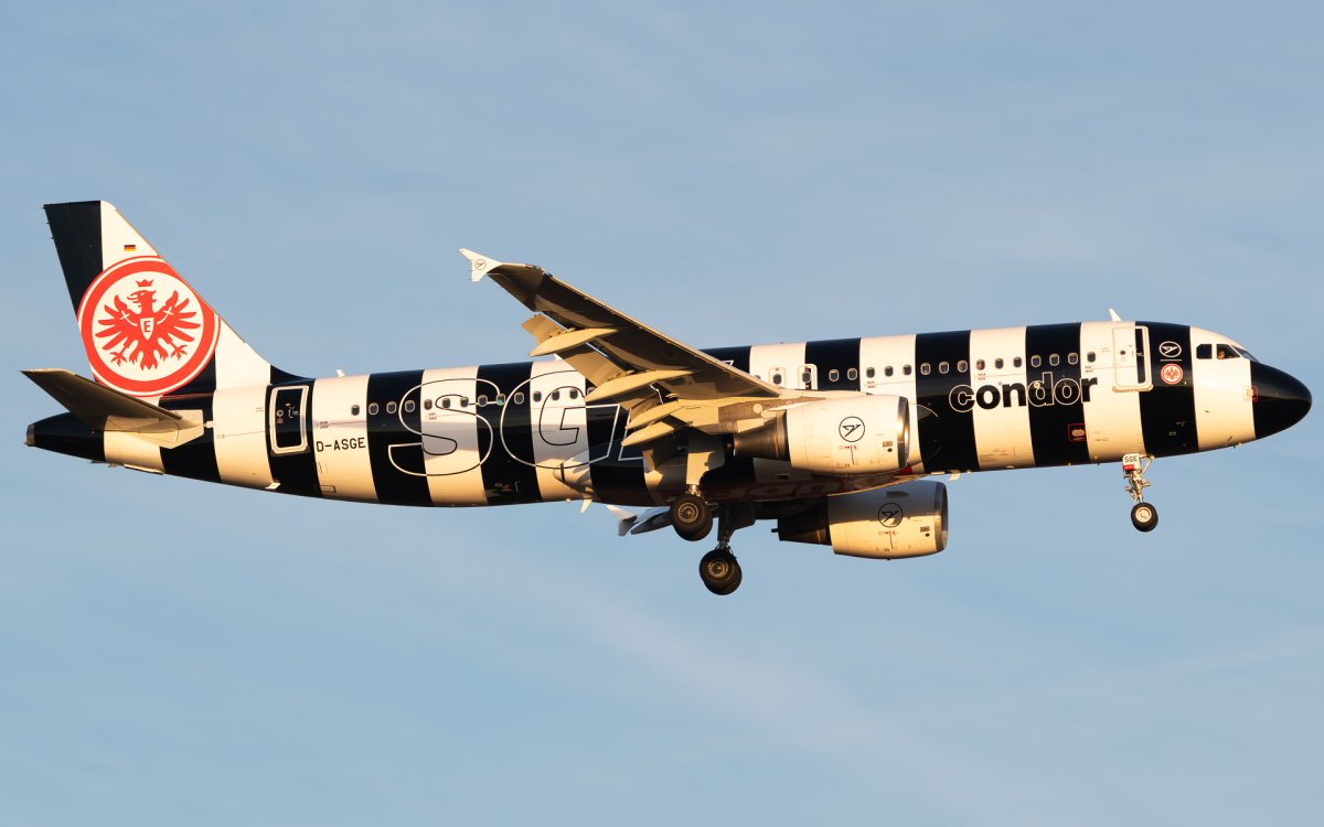 D-ASGE, Airbus A320-214, photographed by Luca Vasiliu