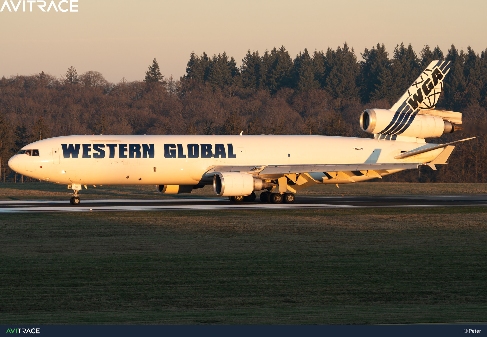 N783SN, McDonnell Douglas MD-11(F), photographed by Peter