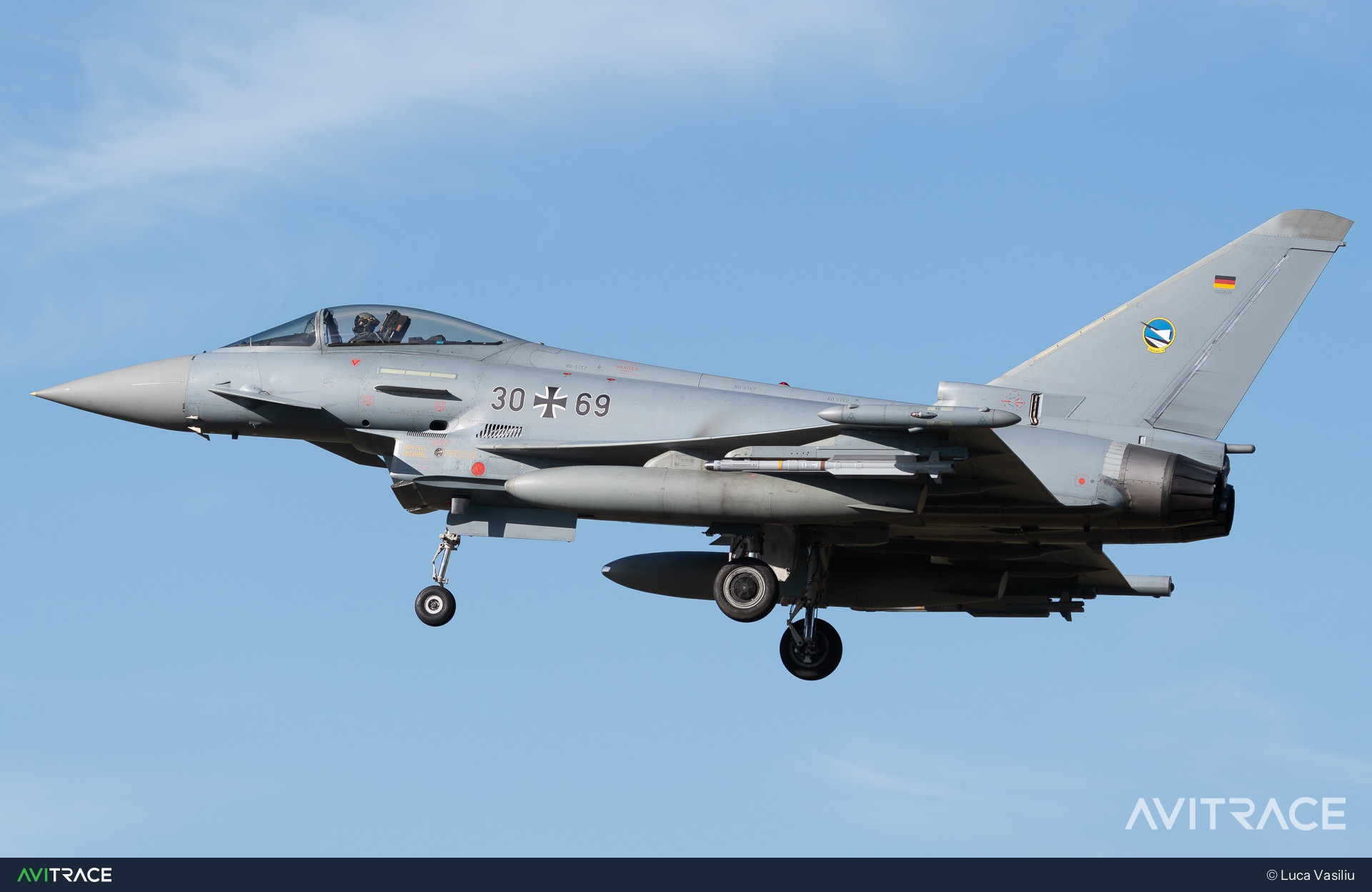 30+69, Eurofighter Typhoon EF2000, photographed by Luca Vasiliu