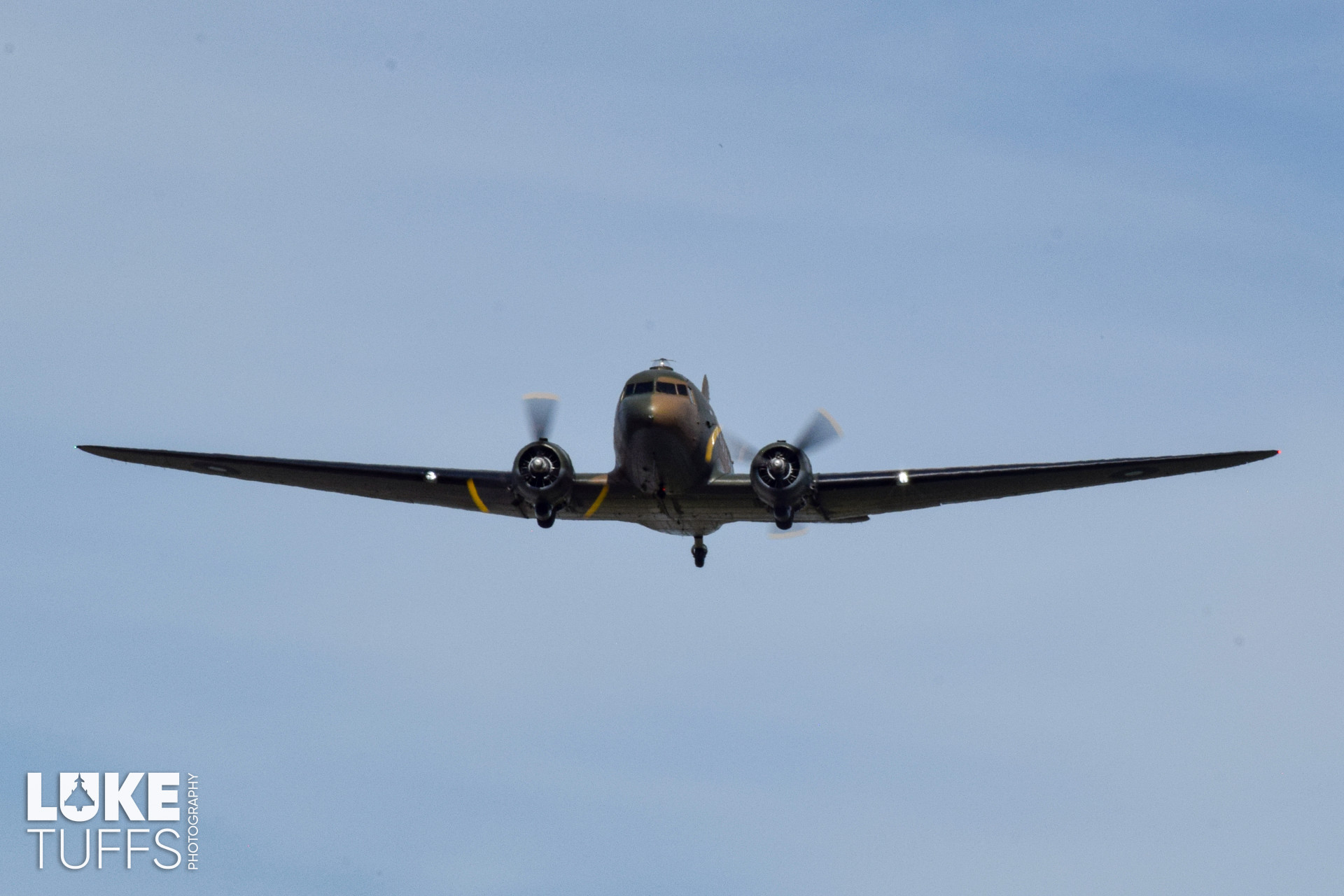 ZA947, C-47A Dakota, photographed by Luke Tuffs