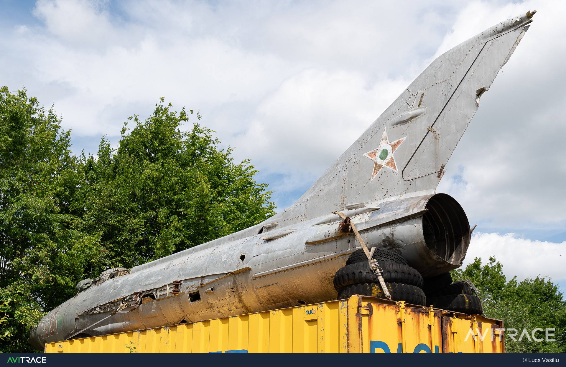 905, Mikoyan-Gurevich MiG-21F-13 Fishbed C, photographed by Luca Vasiliu
