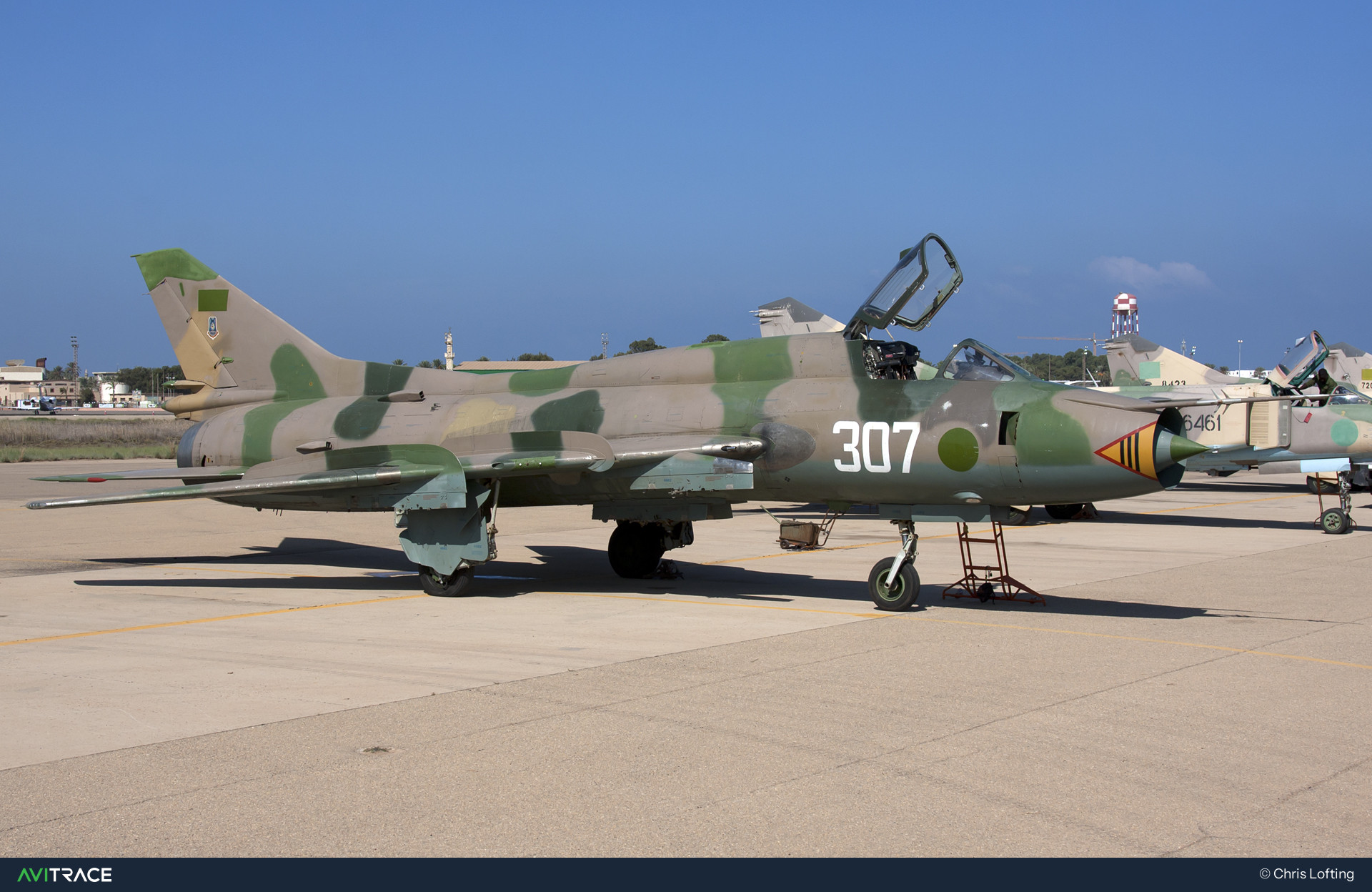 307, Su-22, photographed by Chris Lofting