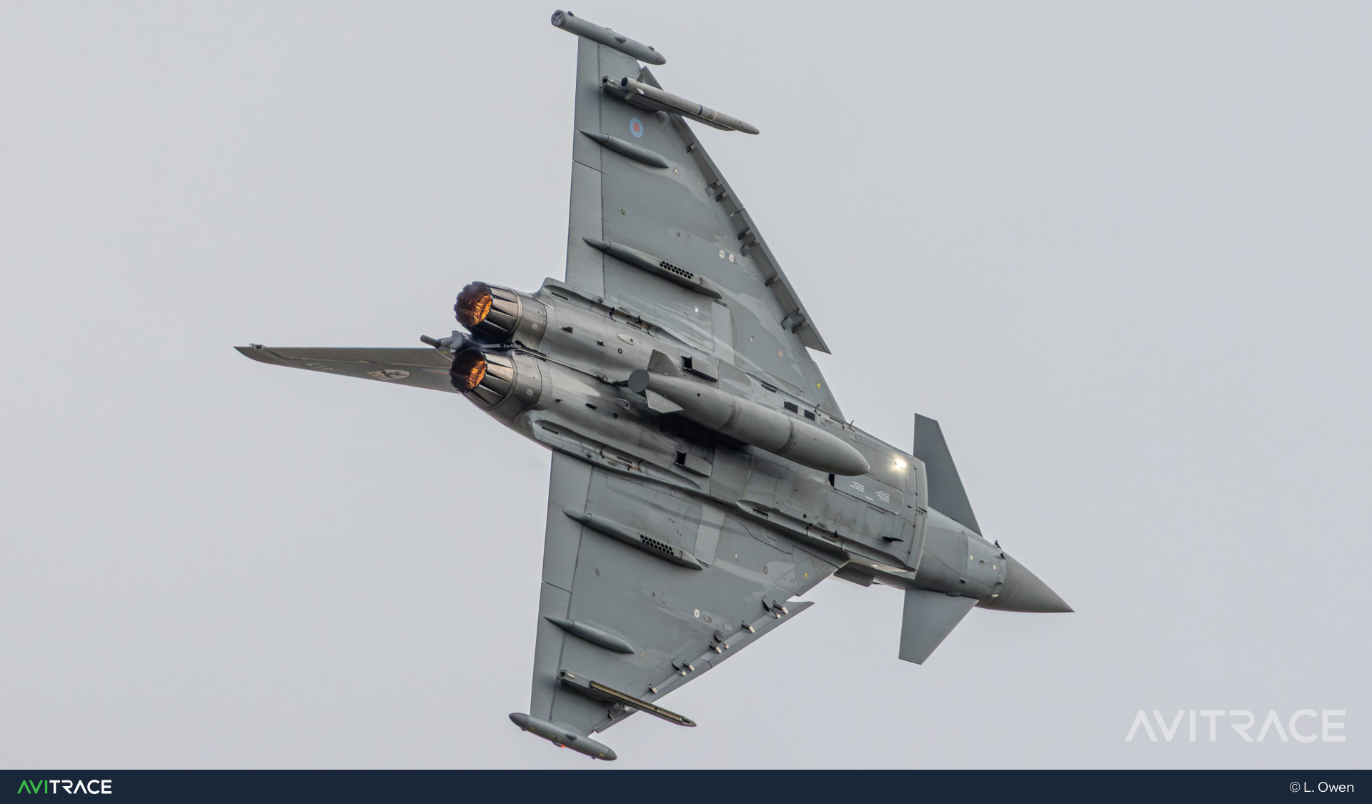 ZK317, Eurofighter Typhoon FGR4, photographed by L. Owen