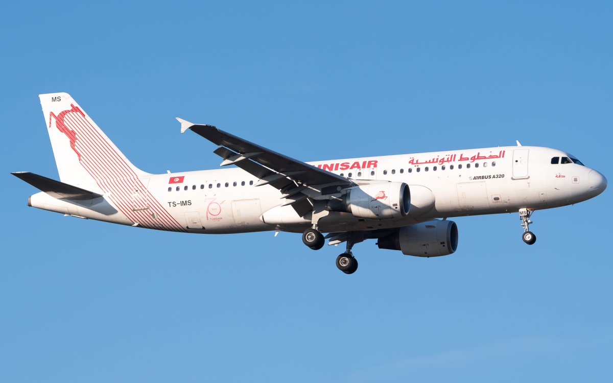 TS-IMS, Airbus A320-214, photographed by Luca Vasiliu