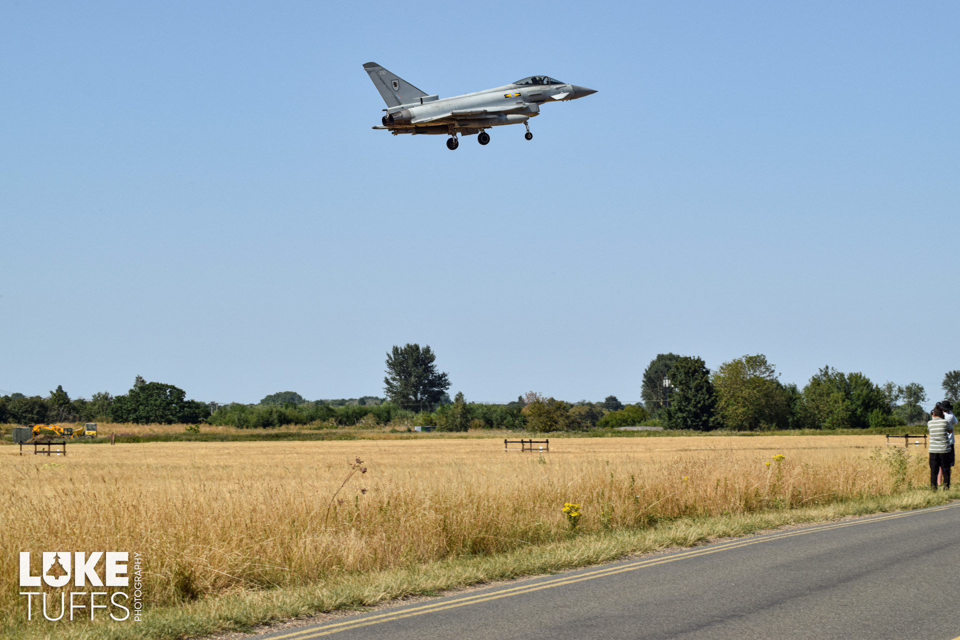 ZK330, Typhoon FGR4, photographed by Luke Tuffs