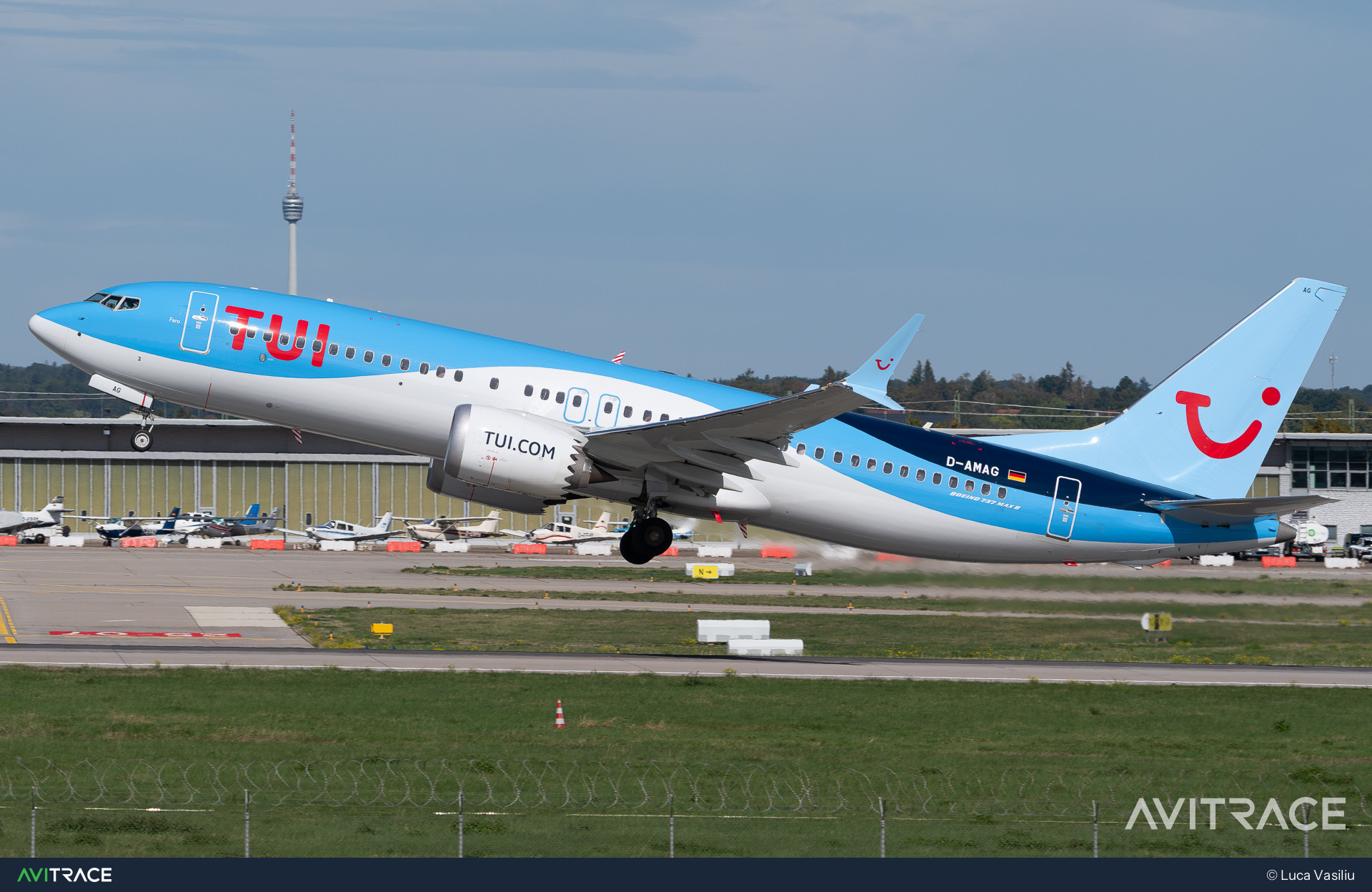 D-AMAG, Boeing 737-8 MAX, photographed by Luca Vasiliu