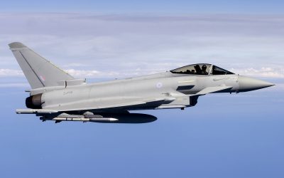 ZJ700, Typhoon, photographed by Chris Lofting