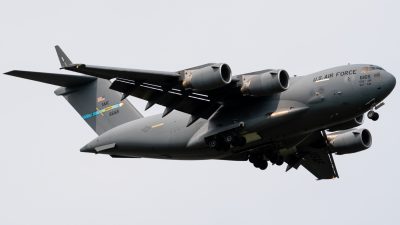 06-6165, C-17A Globemaster III, photographed by Luca Vasiliu