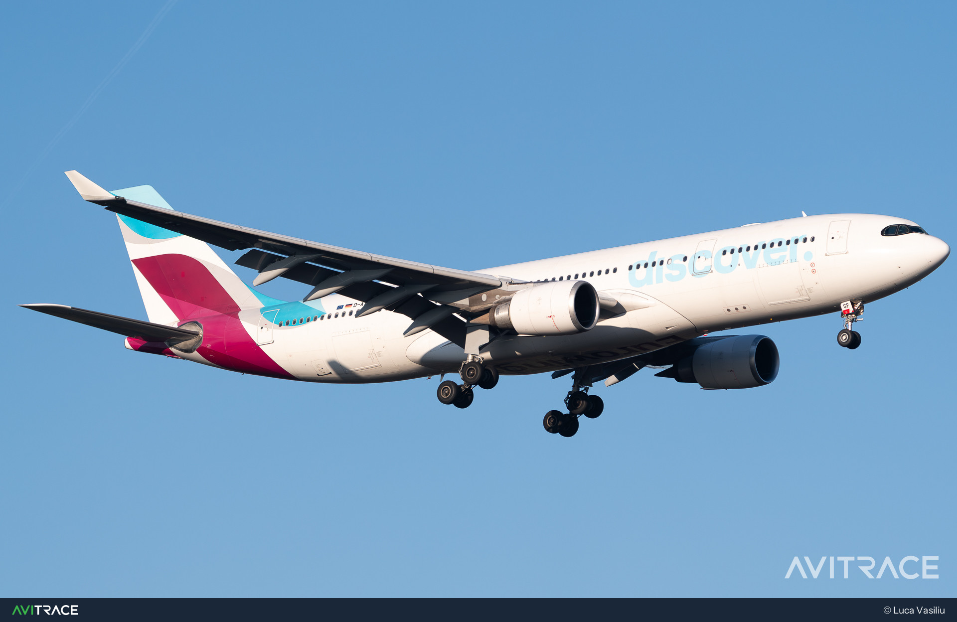 D-AXGF, Airbus A330-203, photographed by Luca Vasiliu