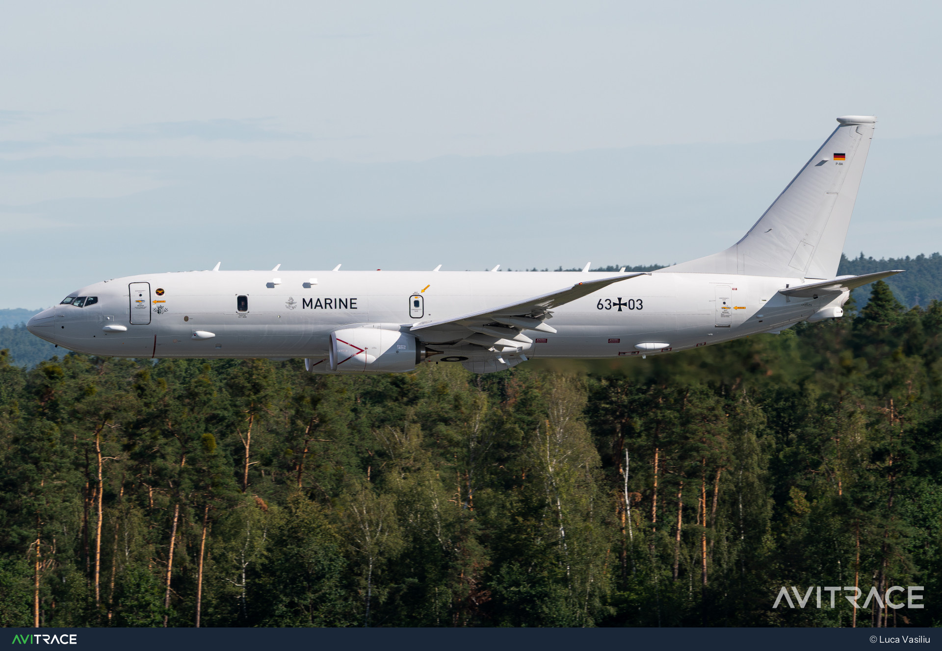 63+03, Boeing P-8A Poseidon, photographed by Luca Vasiliu
