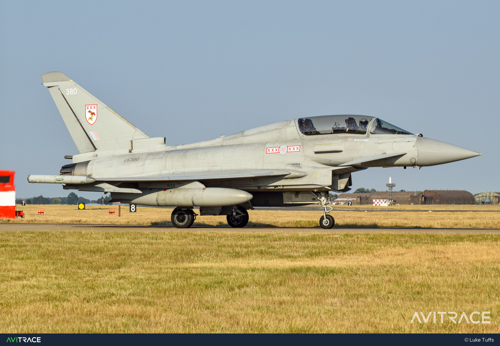 ZK380, Typhoon T3, photographed by Luke Tuffs