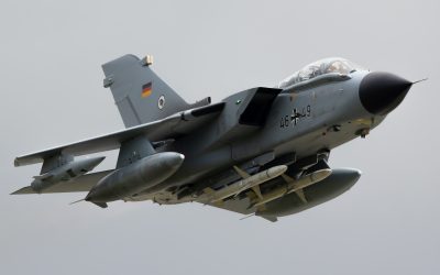 46+49, Panavia Tornado ECR, photographed by Finn