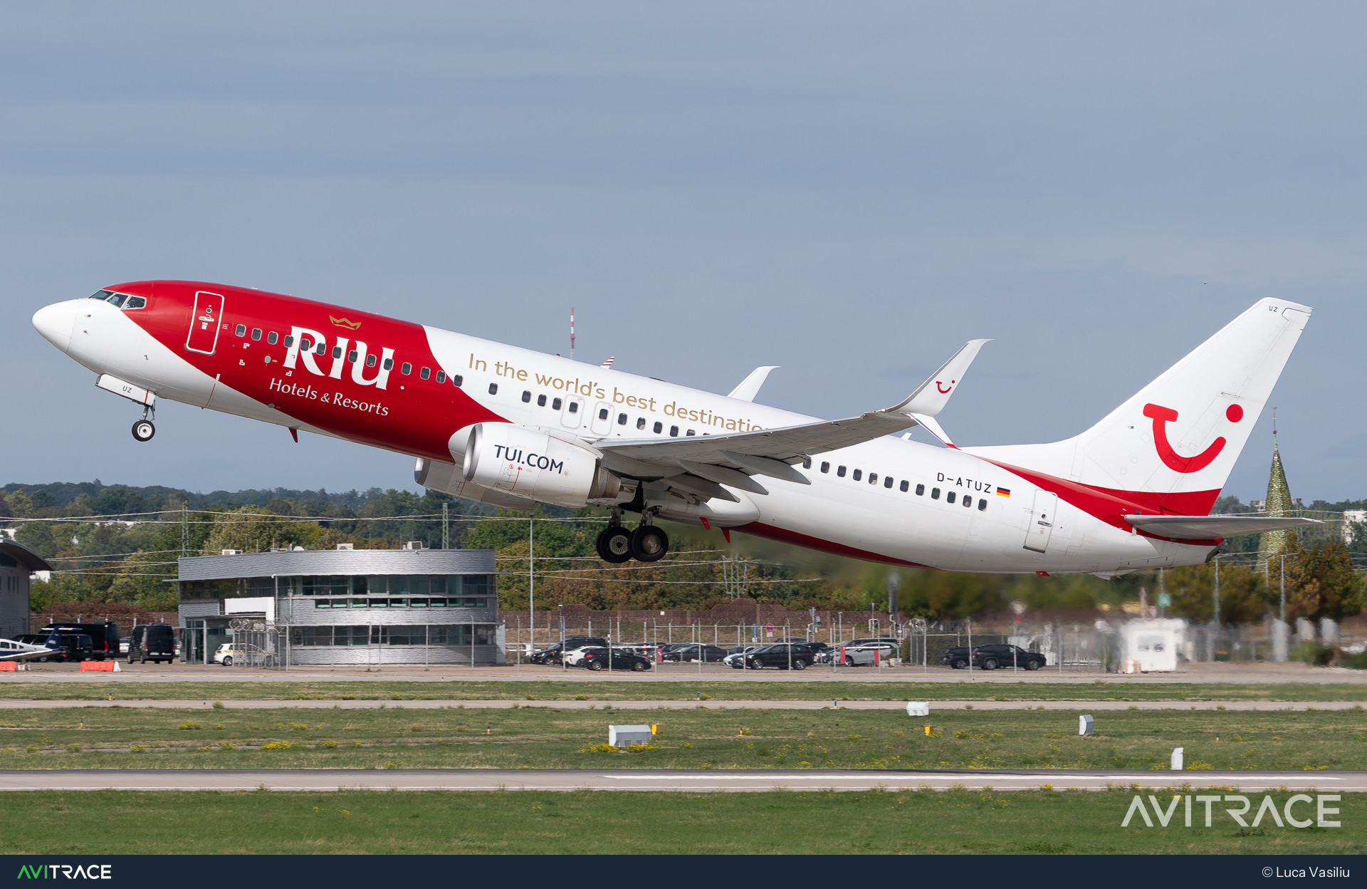 D-ATUZ, Boeing 737-8K5, photographed by Luca Vasiliu