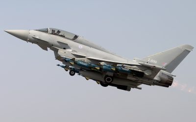 ZJ699, Eurofighter Typhoon, photographed by Chris Lofting