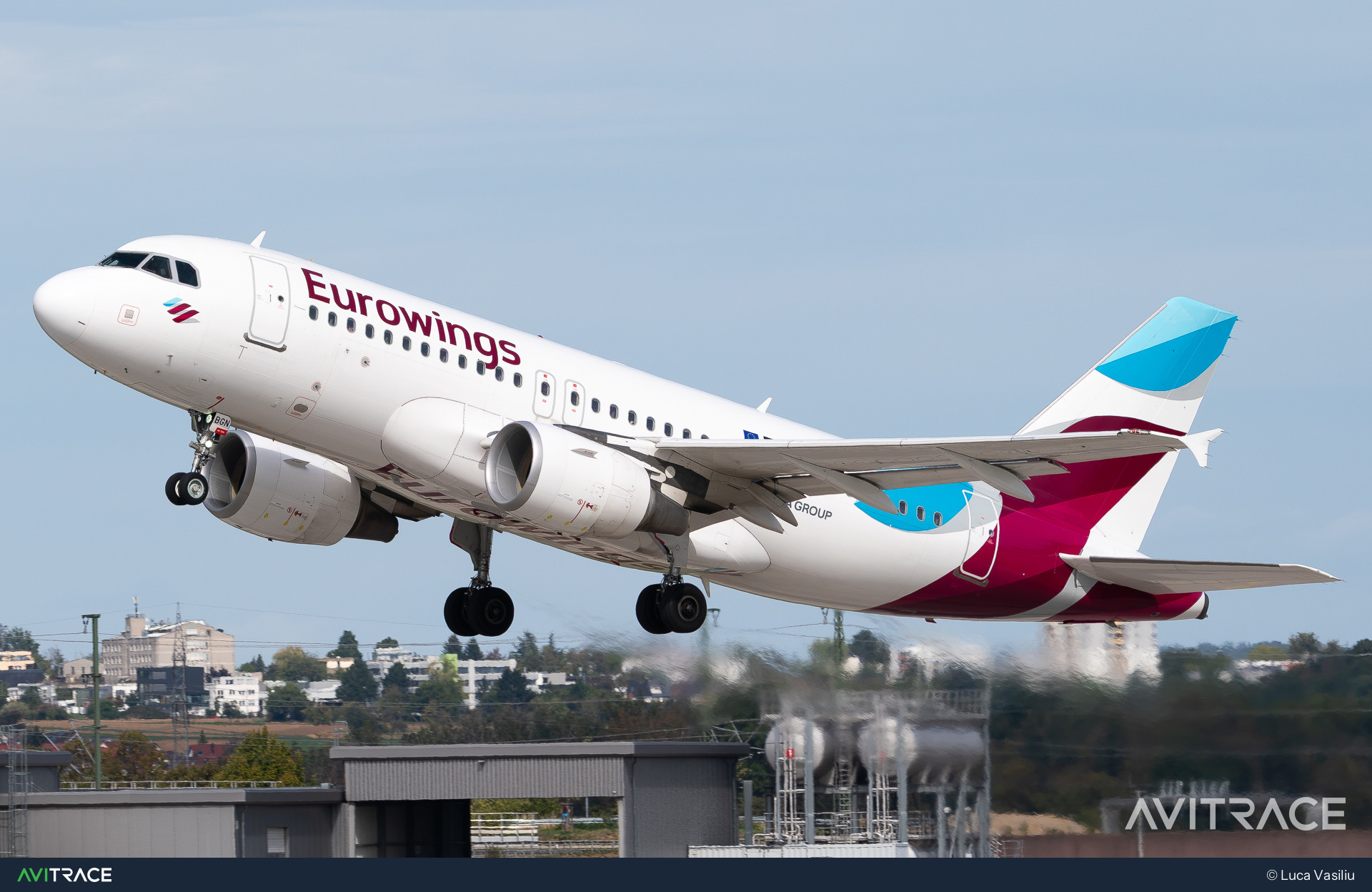D-ABGN, Airbus A319-112, photographed by Luca Vasiliu