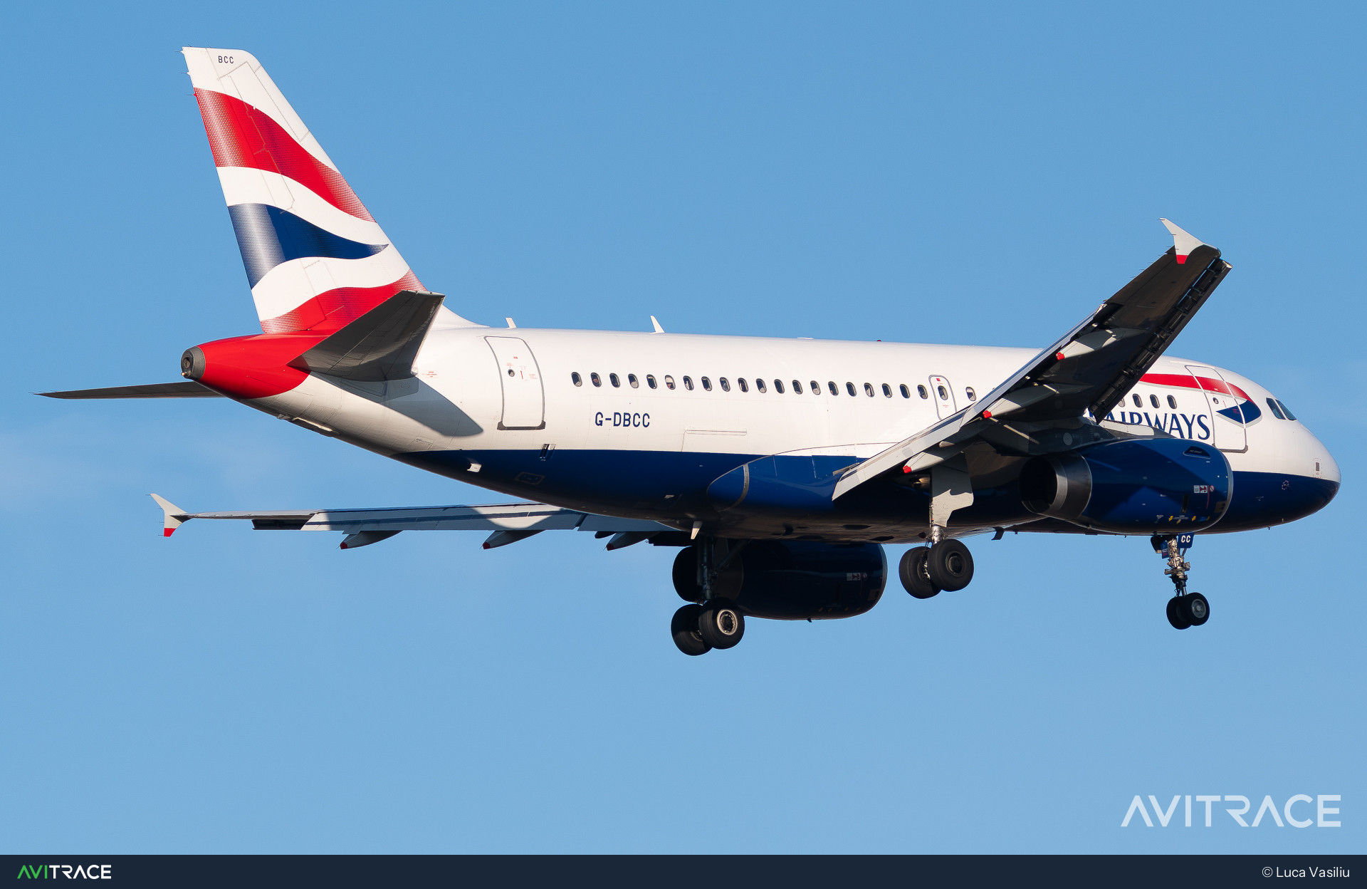 G-DBCC, Airbus A319-131, photographed by Luca Vasiliu