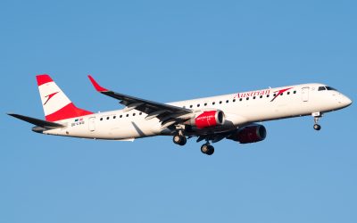 OE-LWG, Embraer ERJ-190-200LR, photographed by Luca Vasiliu