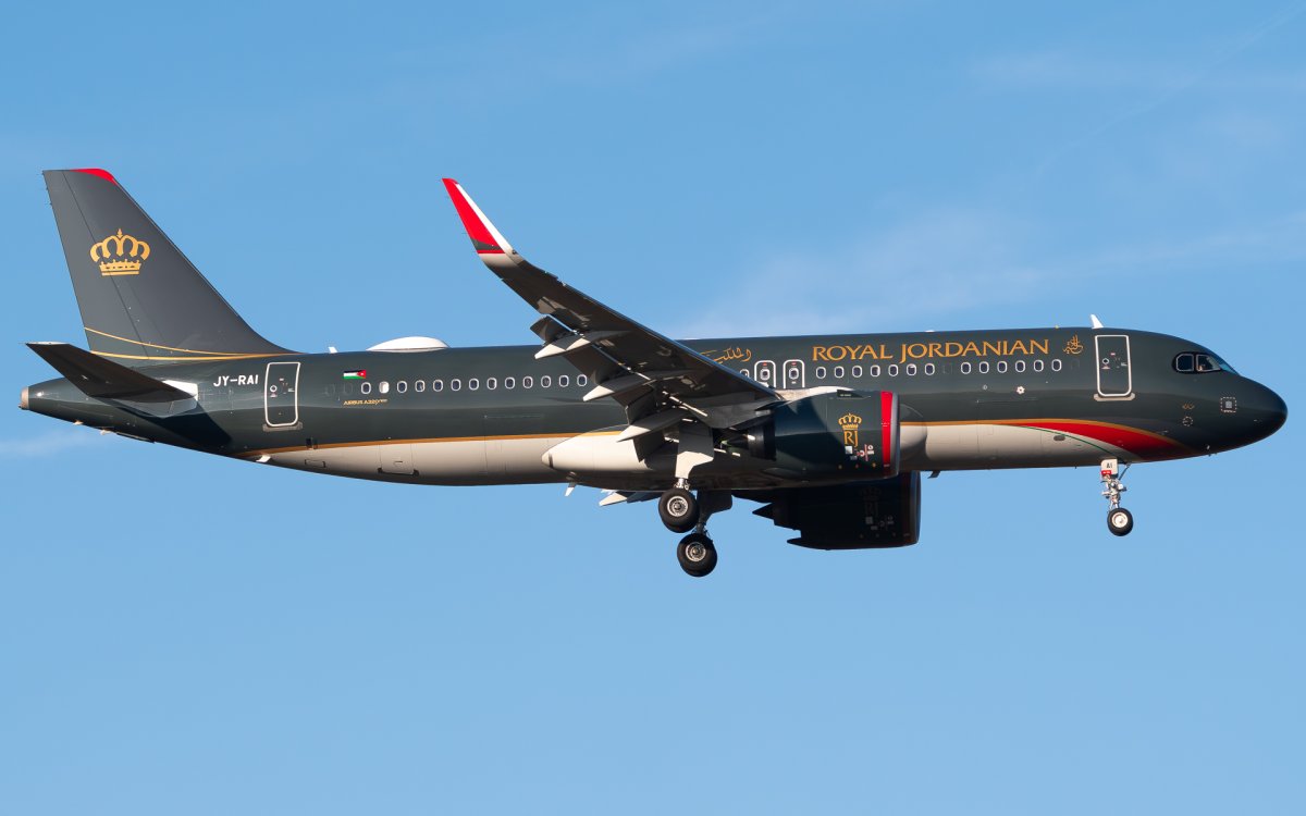 JY-RAI, Airbus A321-271N, photographed by Luca Vasiliu