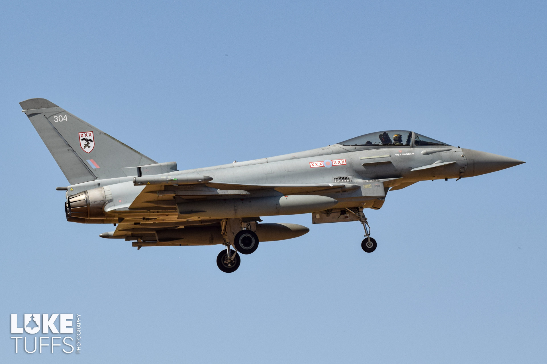 ZK304, Typhoon FGR4, photographed by Luke Tuffs