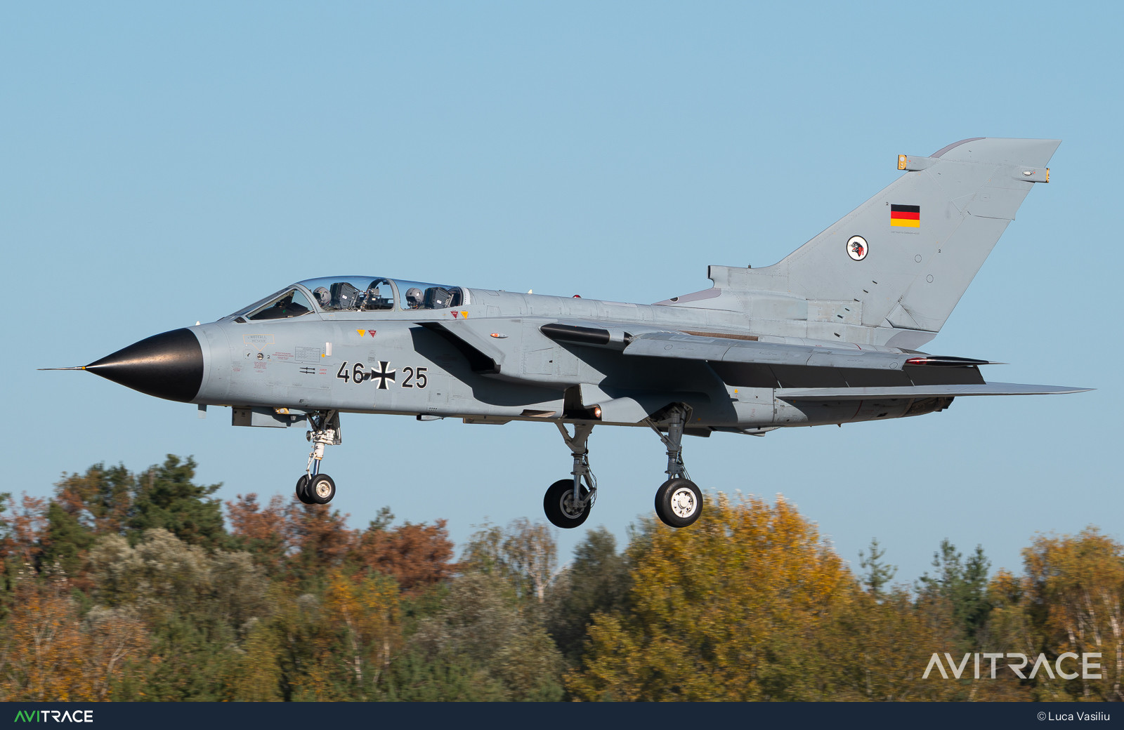 46+25, Panavia Tornado ECR, photographed by Luca Vasiliu