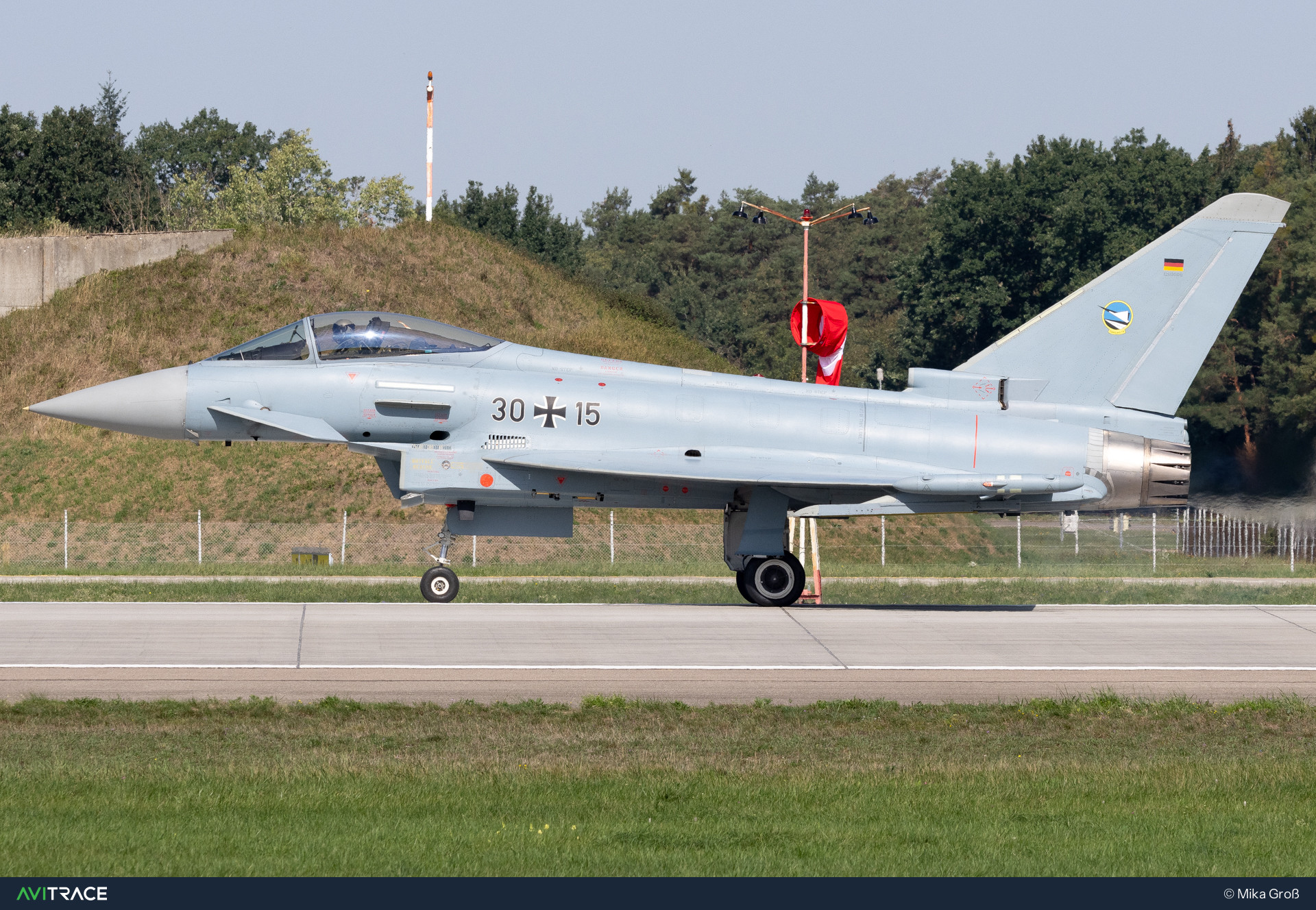 30-15, Eurofighter Typhoon EF2000, photographed by Mika Groß