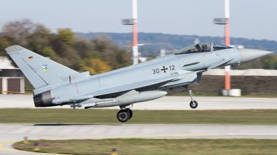 30+12, Eurofighter Typhoon EF2000, photographed by strgurke