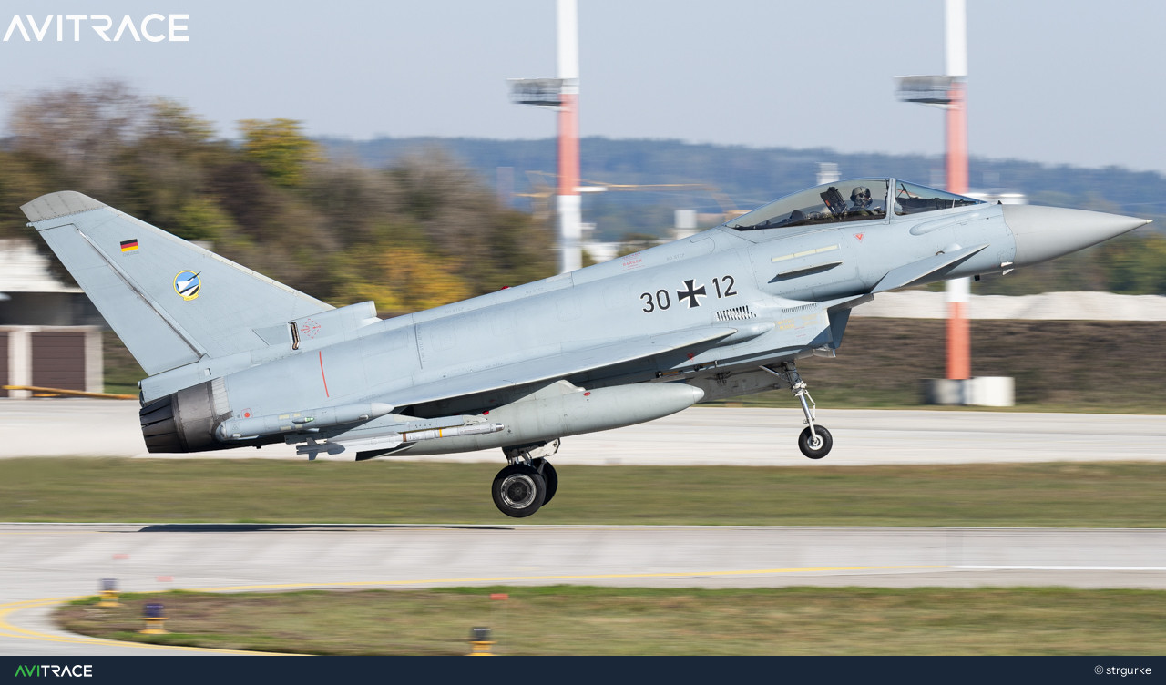 30+12, Eurofighter Typhoon EF2000, photographed by strgurke