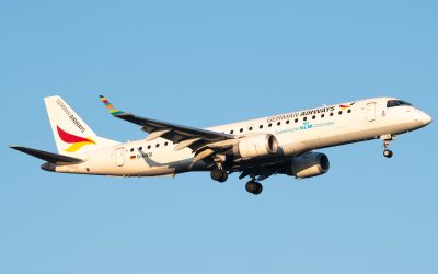 D-AWSI, Embraer ERJ-190-100LR, photographed by Luca Vasiliu