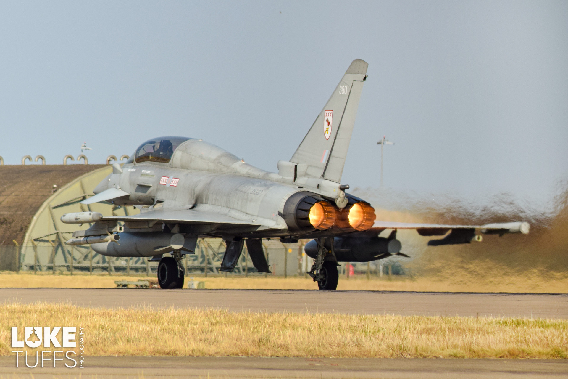 ZK380, Typhoon T3, photographed by Luke Tuffs