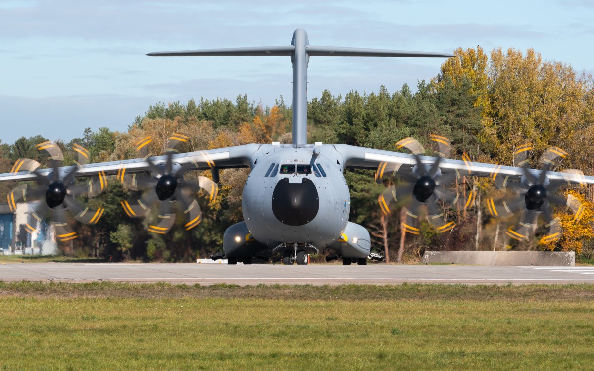 54+26, Airbus A400M, photographed by Luca Vasiliu