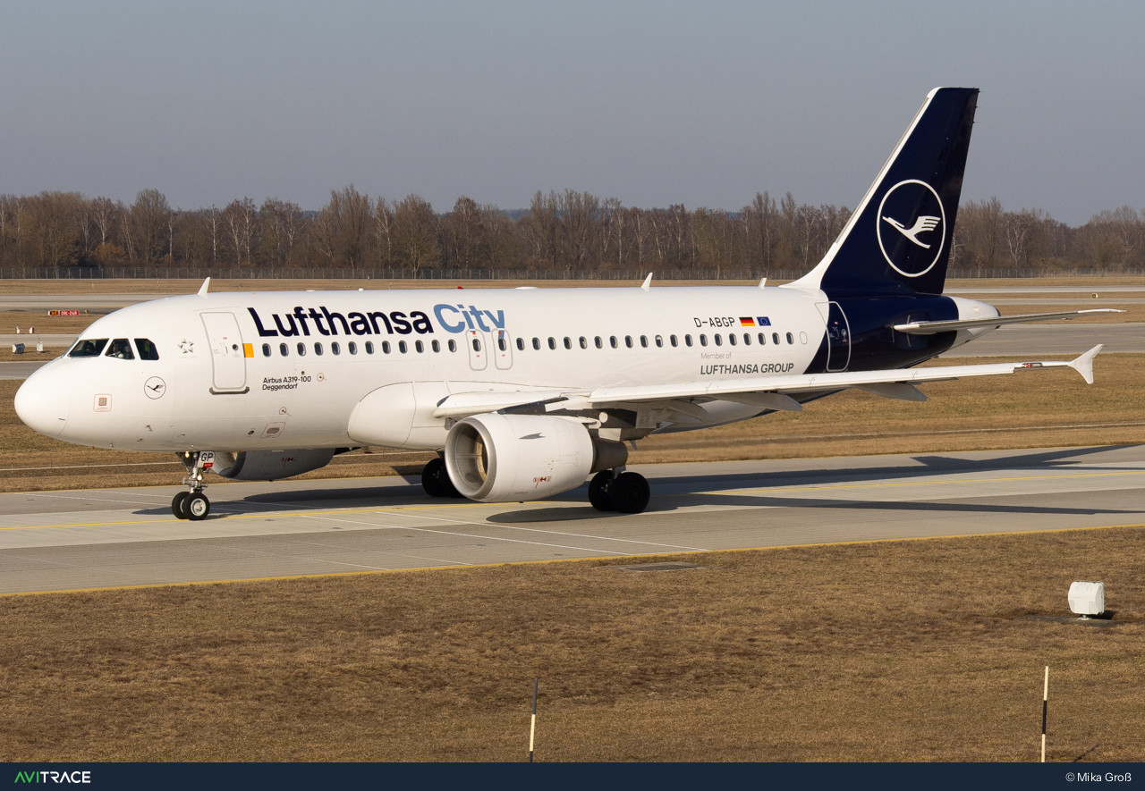 D-ABGP, Airbus A319-112, photographed by Mika Groß