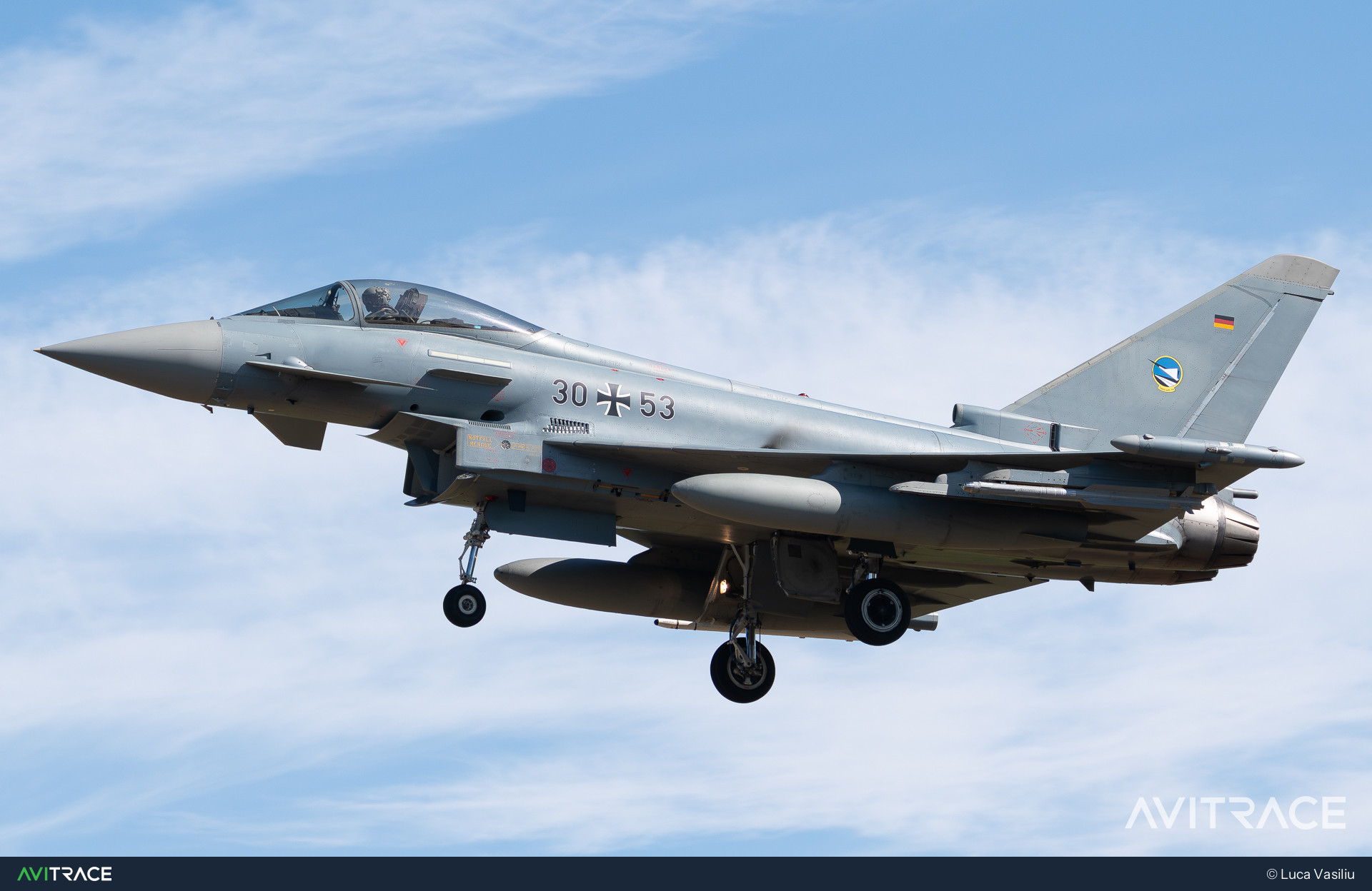 30+53, Eurofighter Typhoon EF2000, photographed by Luca Vasiliu